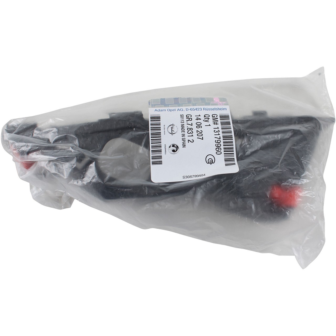 ORIGINAL Opel guide rail bumper bracket front left bumper 1406207