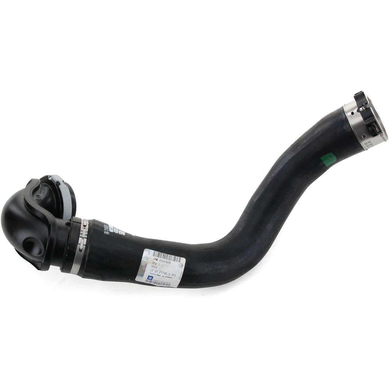 ORIGINAL Opel charge air hose turbo hose Insignia A 2.0 CDTI 1302277 / 23163578