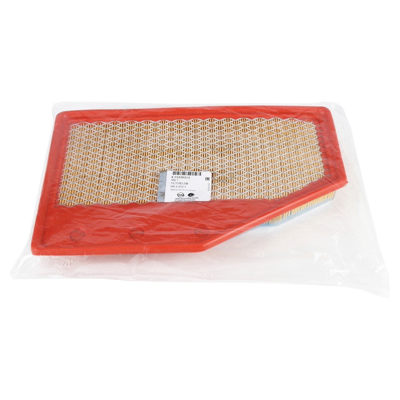 ORIGINAL Opel air filter Engine air filter INSIGNIA B 2.0 4x4 + 2.0 CDTi 23430313