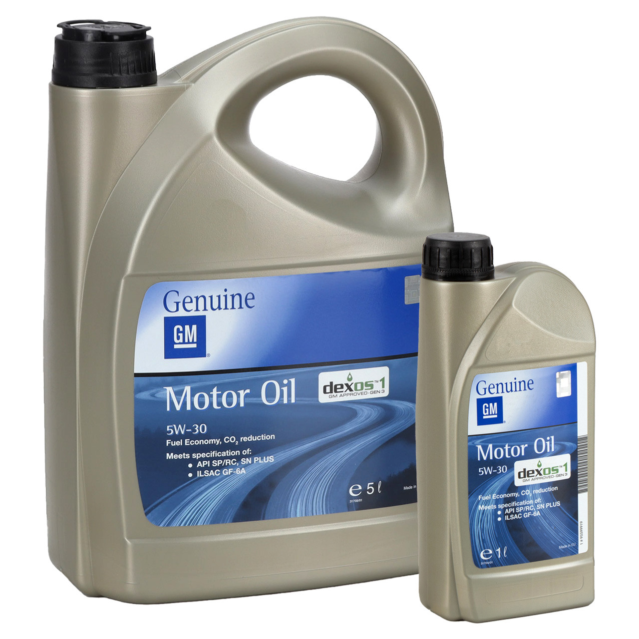 6L 6 liters ORIGINAL GM Opel 5W-30 DEXOS1 Gen2/3 LONGLIFE engine oil