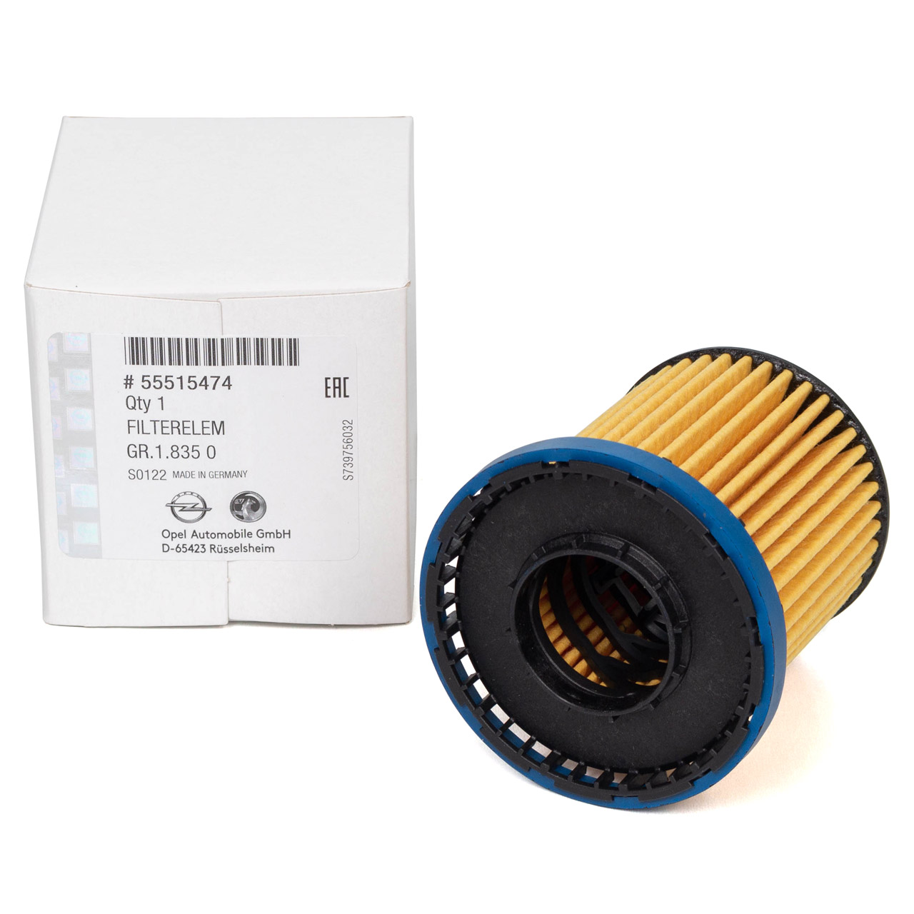 ORIGINAL Opel oil filter Astra K 1.5 CRDi Insignia B 1.5/2.0 CDTi 55515474