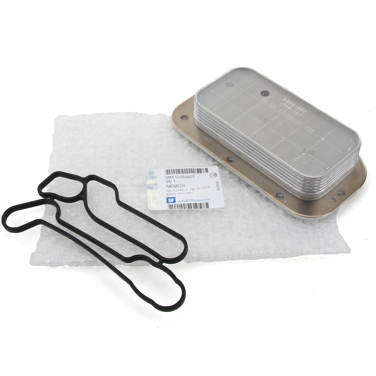 ORIGINAL GM Opel oil cooler Astra H 1.6/Turbo 116/180 hp 5650833