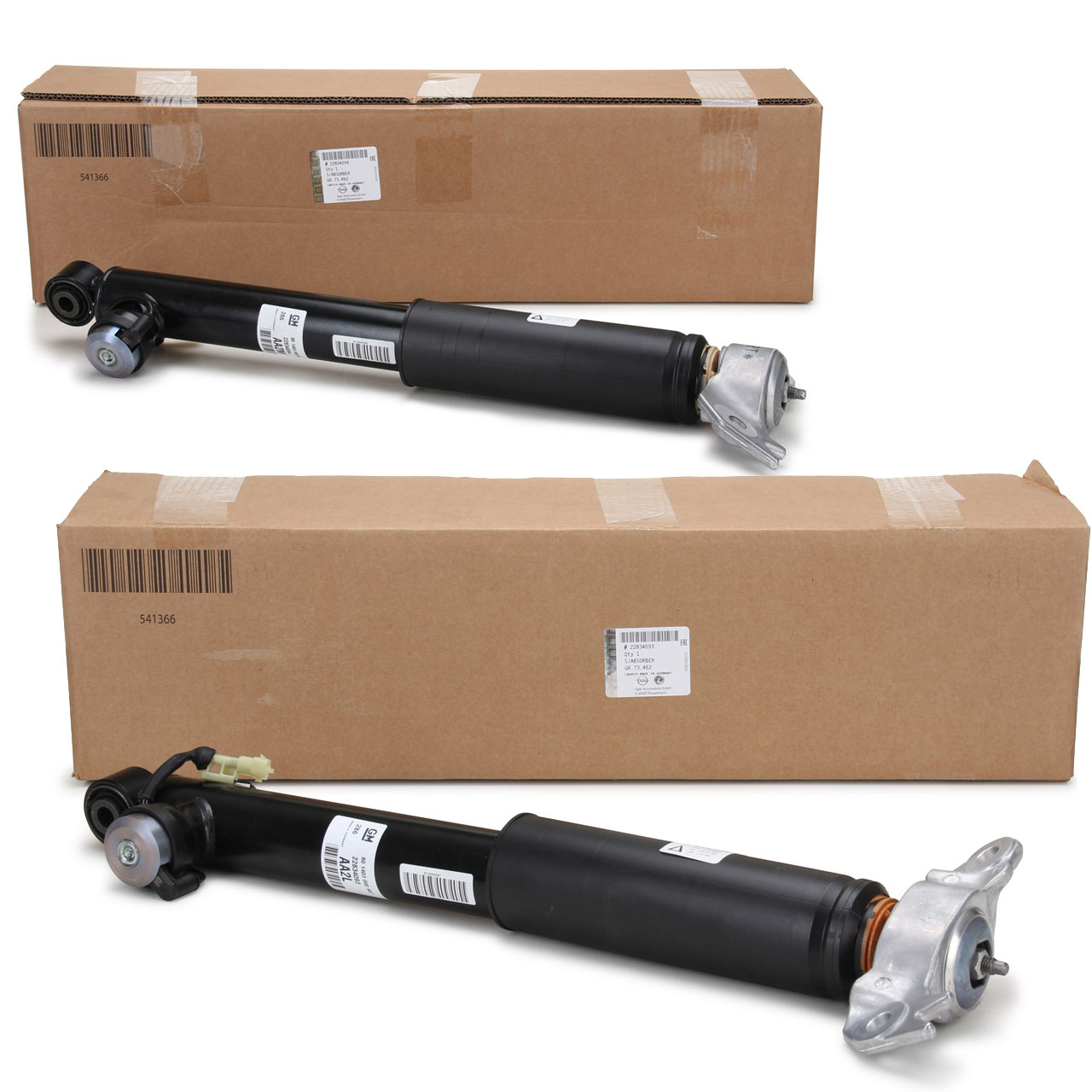 2x ORIGINAL Opel FLEXRIDE shock absorbers Insignia A rear 436853 + 436854