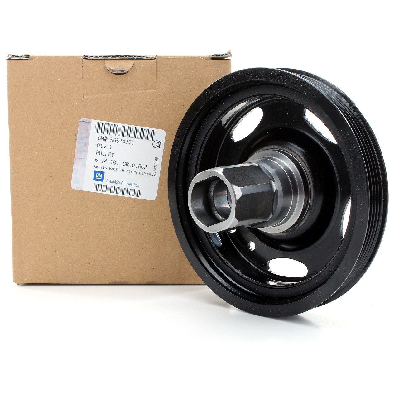 ORIGINAL GM Opel pulley crankshaft ASTRA CORSA INSIGNIA ZAFIRA 55574771