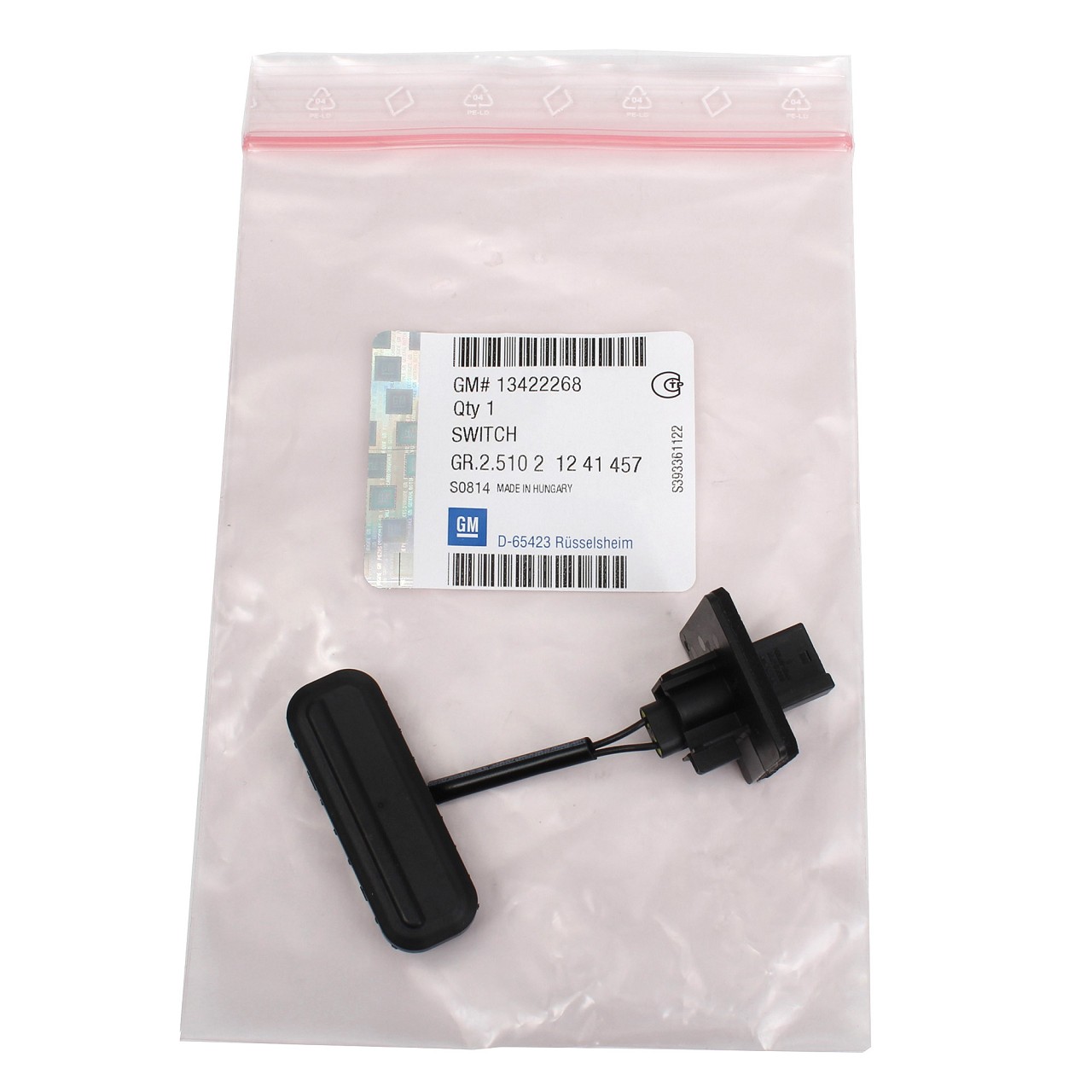 ORIGINAL GM Opel Switch Tailgate Tailgate Switch INSIGNIA KARL 1241457
