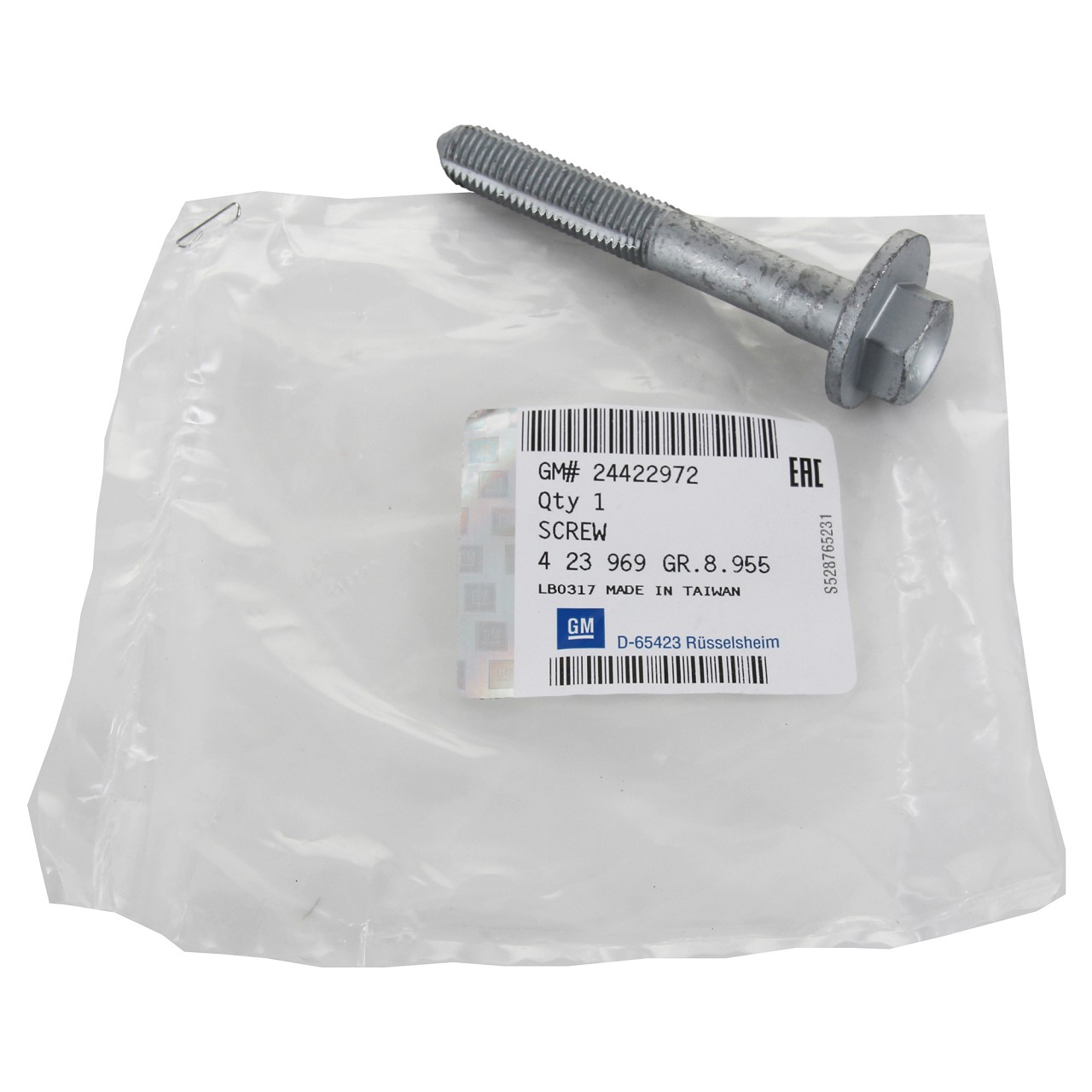 ORIGINAL GM Opel bolt control arm VECTRA C SIGNUM CC M12x85 rear 24422972