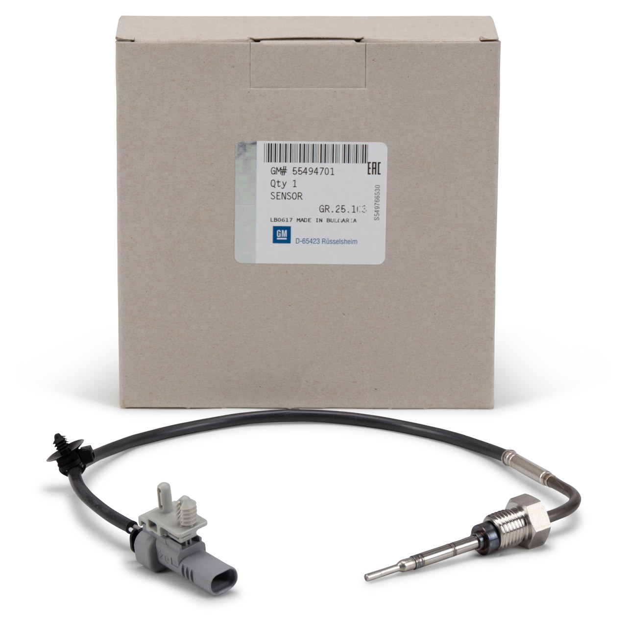 ORIGINAL Opel exhaust gas temperature sensor INSIGNIA A B ZAFIRA C 2.0 CDTi 55494701