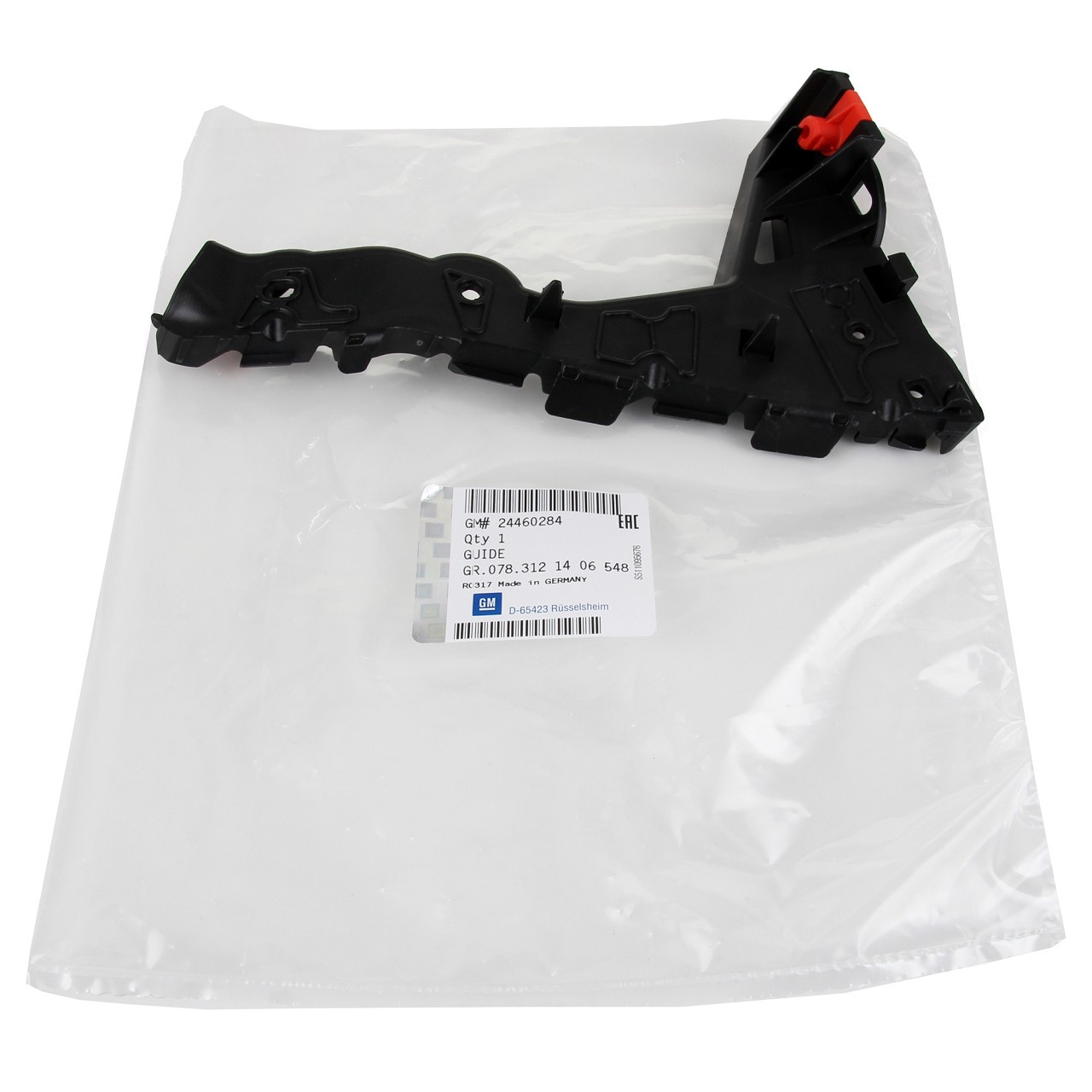 ORIGINAL Opel guide rail bumper bracket Astra H front right 24460284