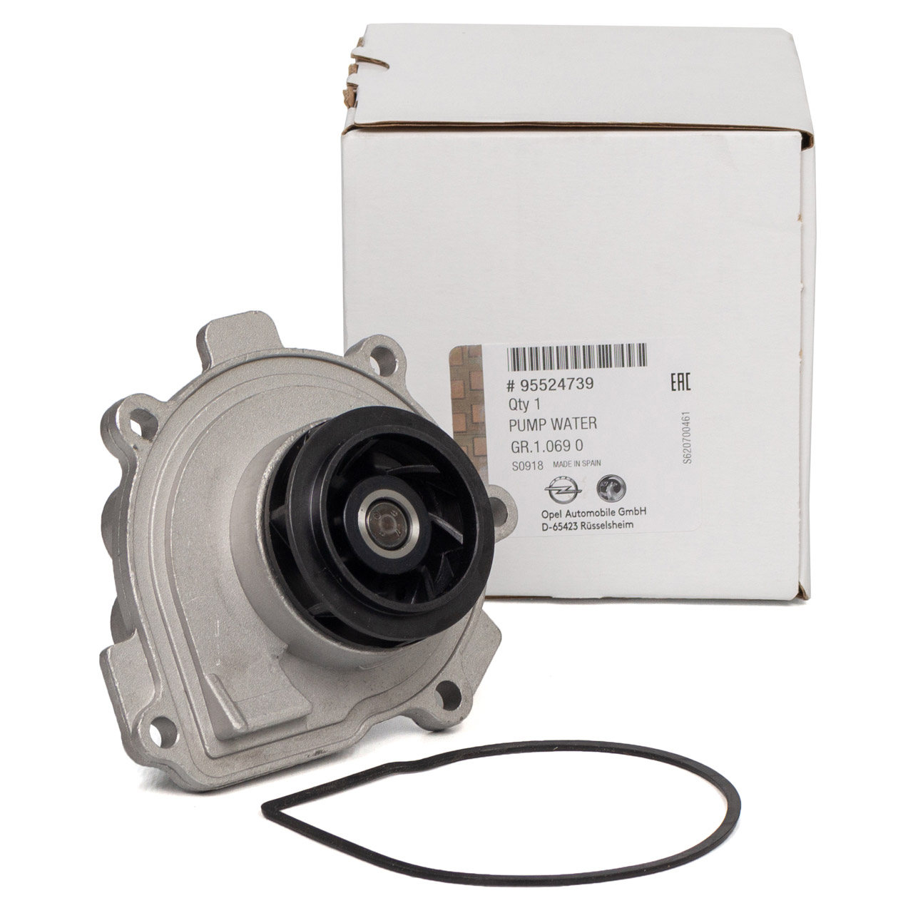 ORIGINAL GM Opel Water Pump Astra Corsa Insignia Mokka Zafira 1.6 1.8 95524739