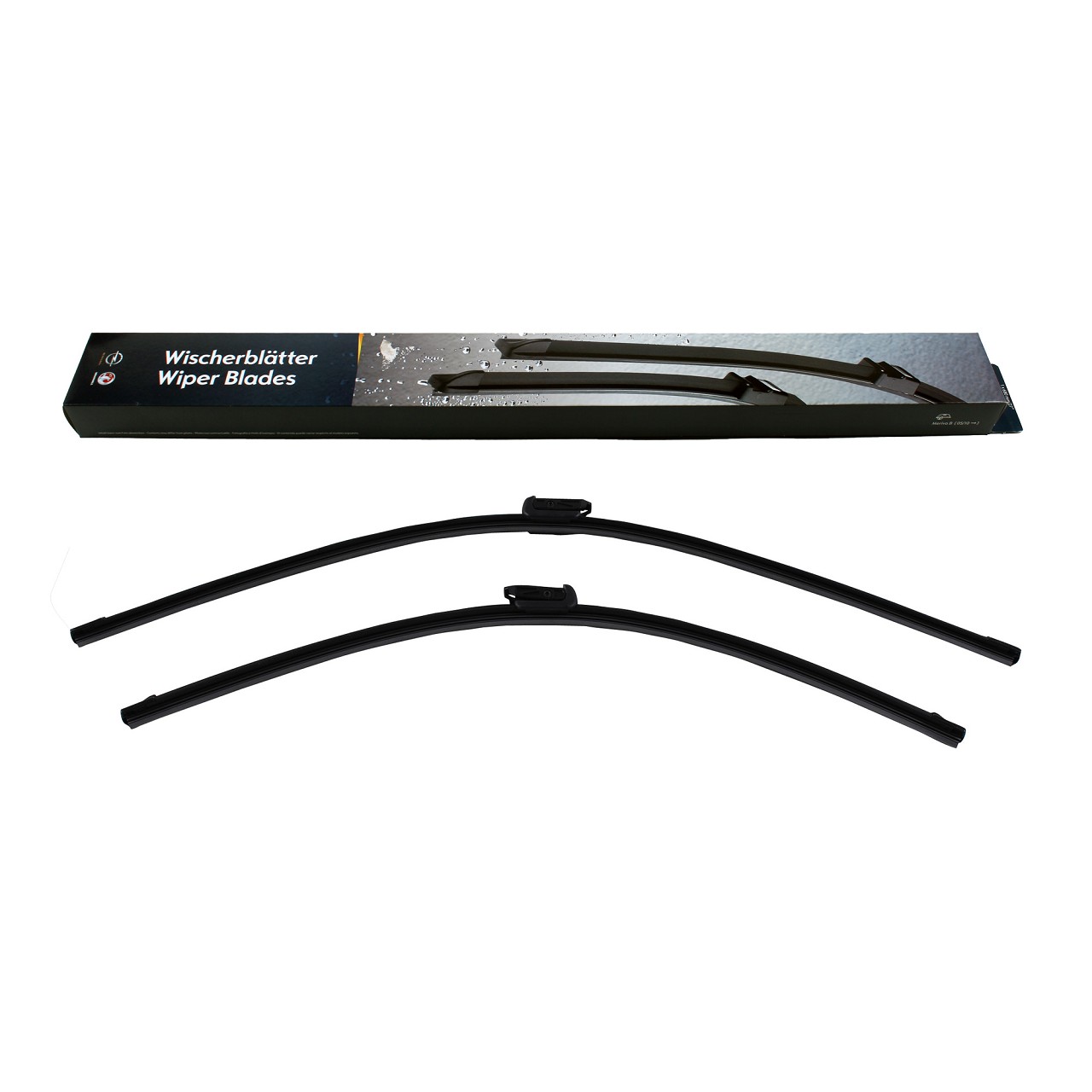 ORIGINAL Opel windshield wiper blades Flex set Meriva B 1272032