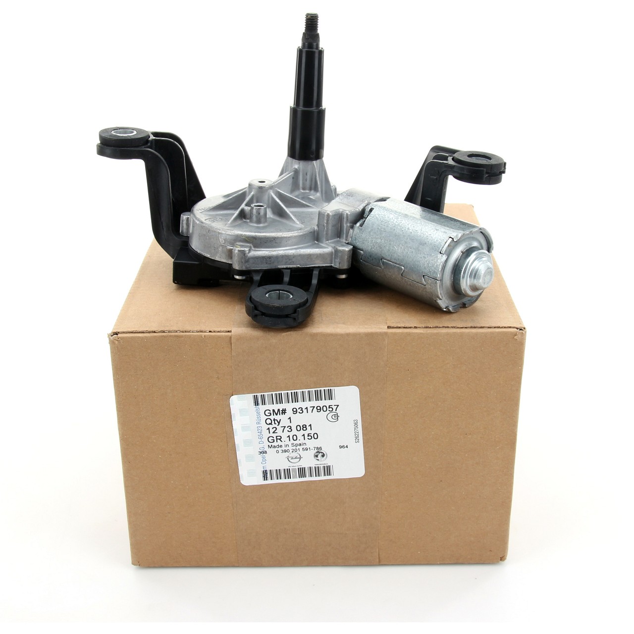 ORIGINAL GM Opel windshield wiper motor Rear wiper motor Astra H rear 1273081