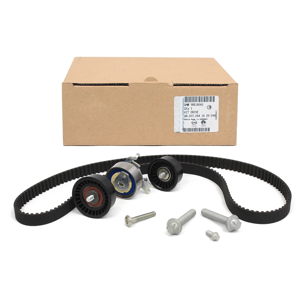 ORIGINAL Opel timing belt kit ASTRA G H CORSA C VECTRA C ZAFIRA A B 95518060
