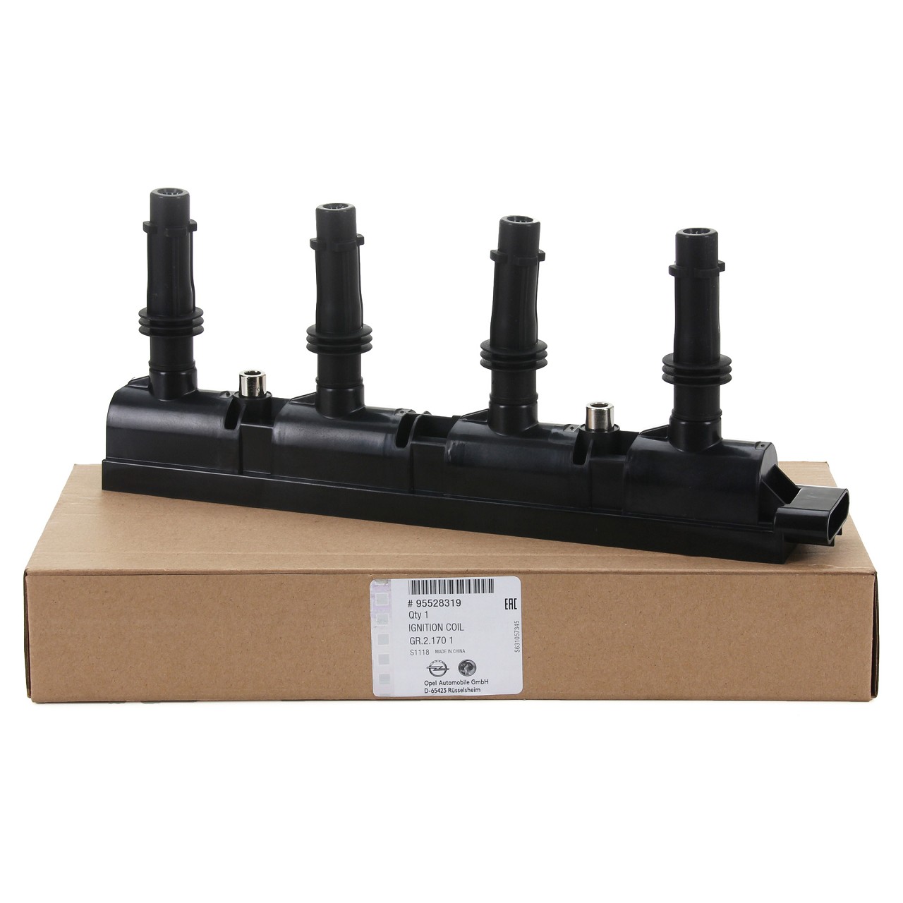 ORIGINAL Opel ignition module ignition coil 95528319 1.2 + 1.4 ADAM ASTRA CORSA INSIGNIA