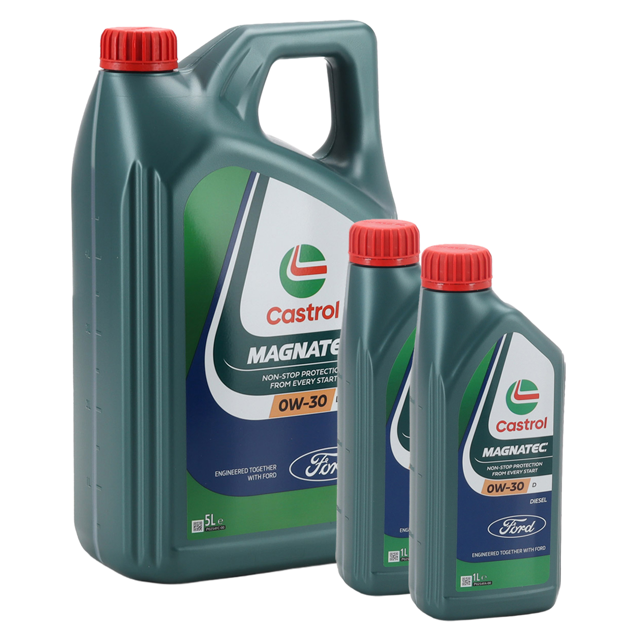 7L 7 Liter ORIGINAL Ford CASTROL MAGNATEC 0W-30 D Motor&ouml;l &Ouml;l WSS-M2C950-A