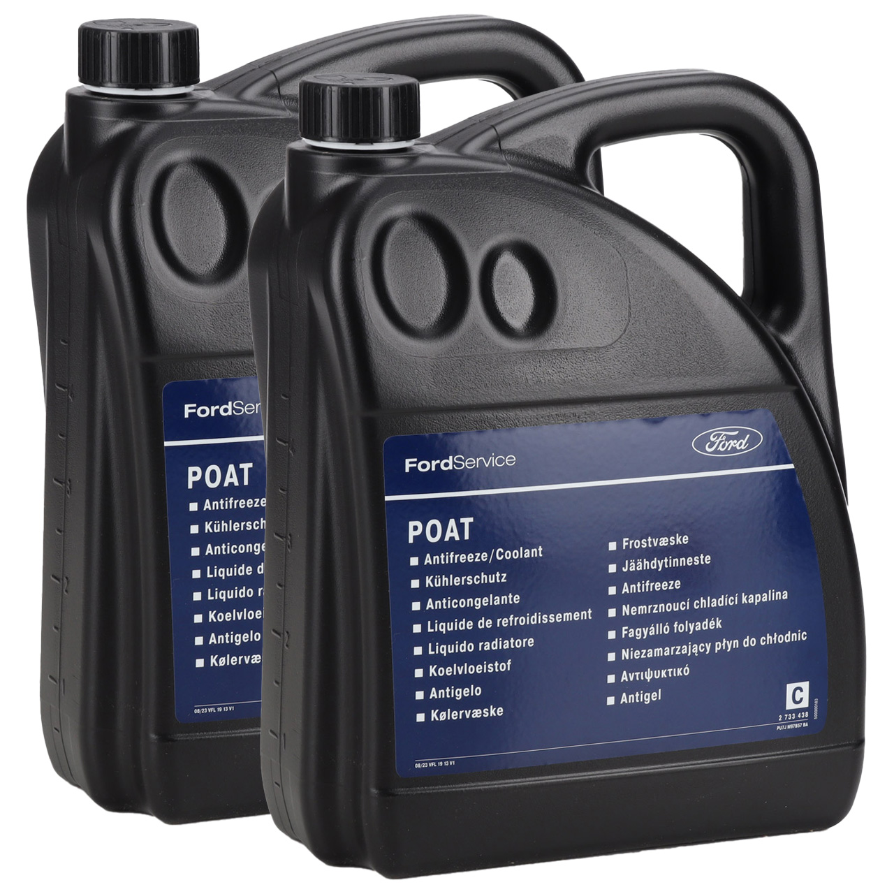 10L 10 Liter ORIGINAL Ford POAT K&uuml;hlerfrostschutz Frostschtuz Konzentrat GR&Uuml;N 2733438