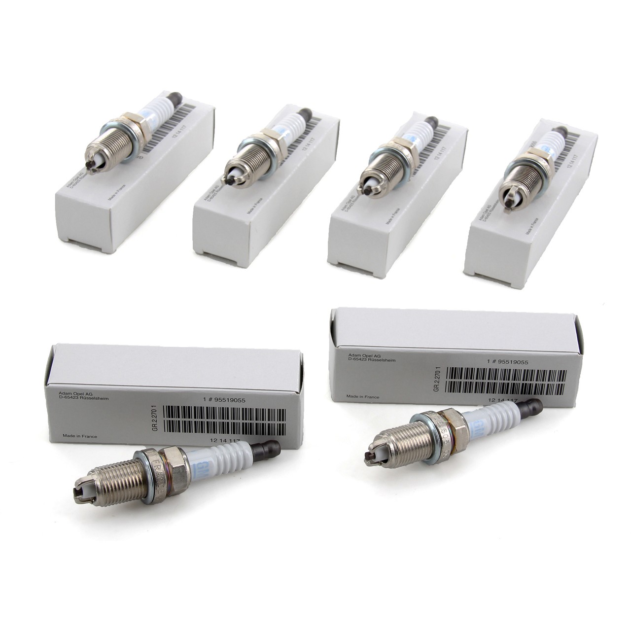 6x ORIGINAL GM OPEL Zündkerze Antara Calibra Sintra Vectra 2.4 2.5 3.0 3.2 V6 1214117