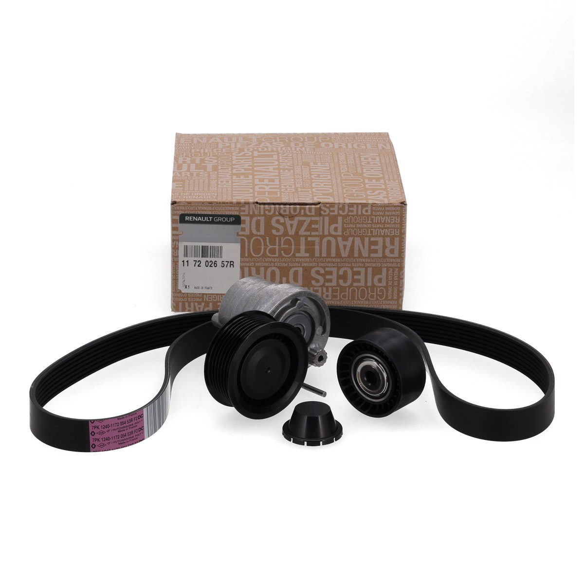 ORIGINAL Renault Keilrippenriemen Satz Twingo 3 BCM BCA 0.9 TCe 1.0 SCe 117202657R