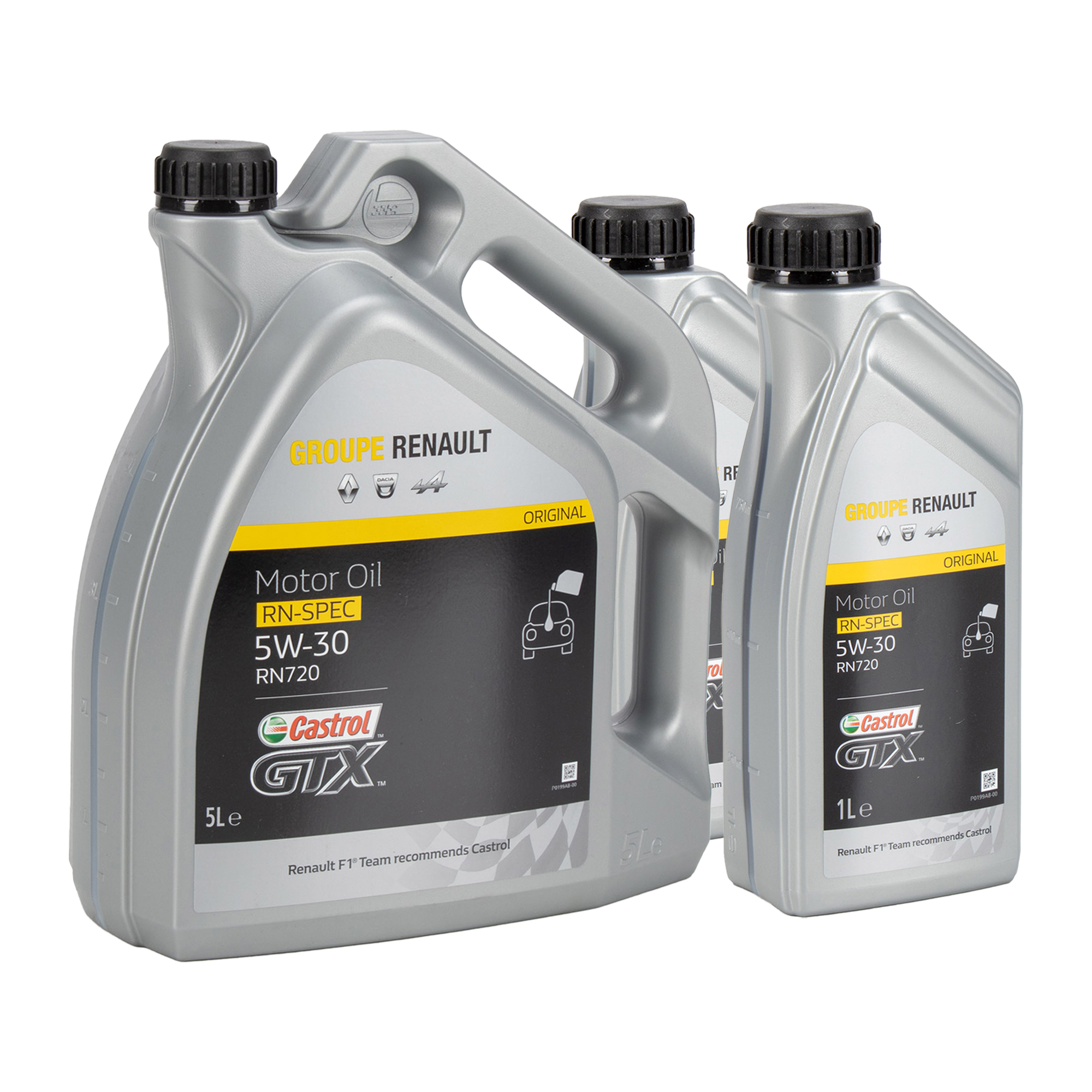 7L 7 liters ORIGINAL Renault engine oil CASTROL GTX RN-SPEC 5W30 RN720