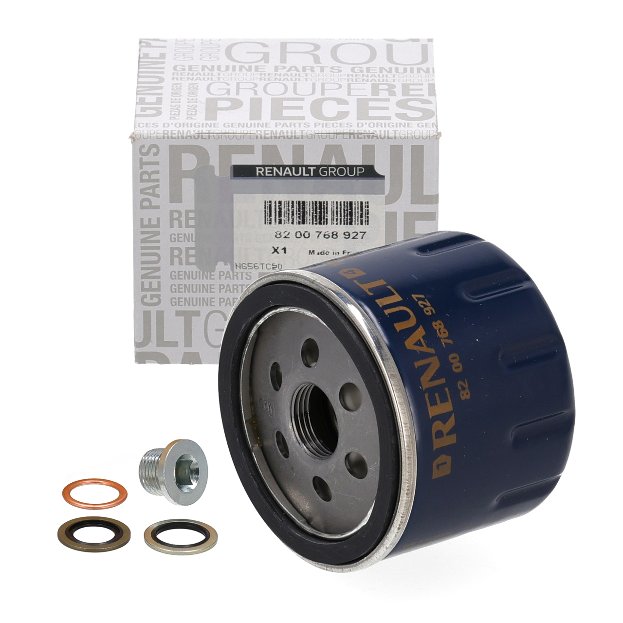 ORIGINAL RENAULT Oil filter + screw Clio Kangoo Laguna Megane Scenic Trafic Twingo