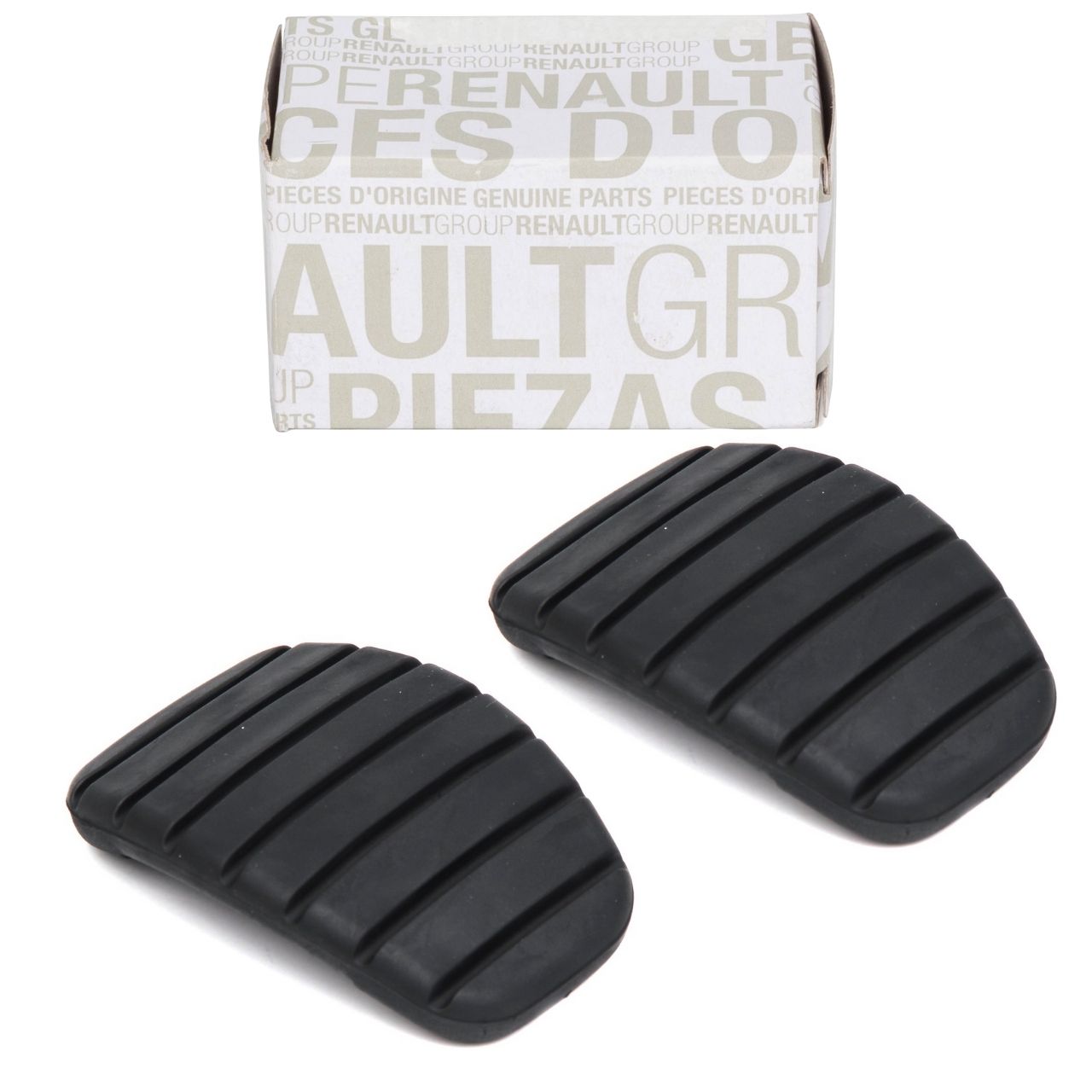 2x ORIGINAL Renault pedal rubber brake + clutch pedal Clio Kangoo Laguna 8200183752