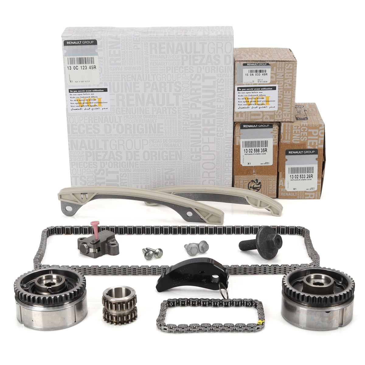 ORIGINAL Renault Motor + Ölpumpe Steuerkettensatz Clio 4 Megane 3 4 Scenic Twingo 1.2 TCe