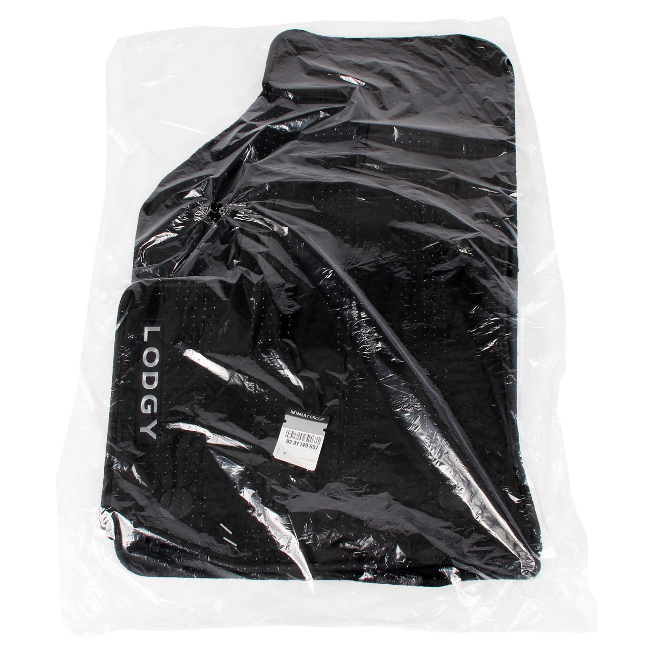 ORIGINAL Dacia textile mats Floor mats Car mats Set LODGY 5 pcs 8201149657