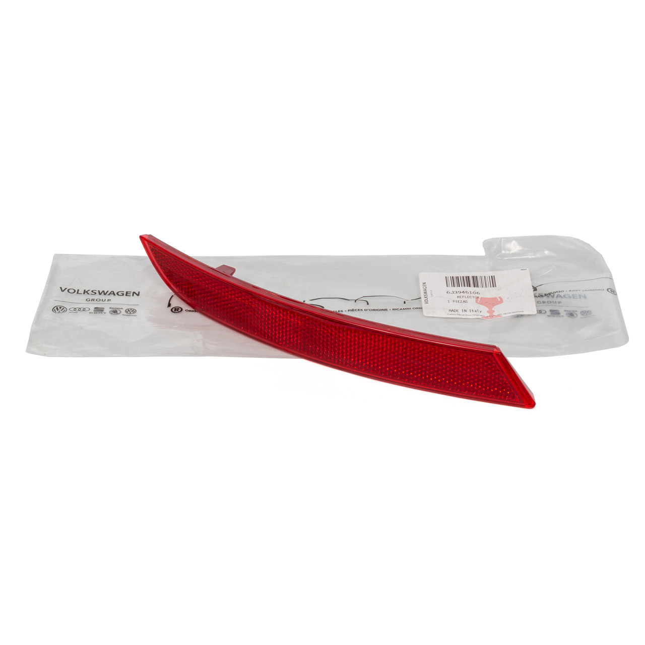 ORIGINAL Seat Reflektor Stoßstange IBIZA 4 SC 6J 3 türig hinten rechts 6J3945106