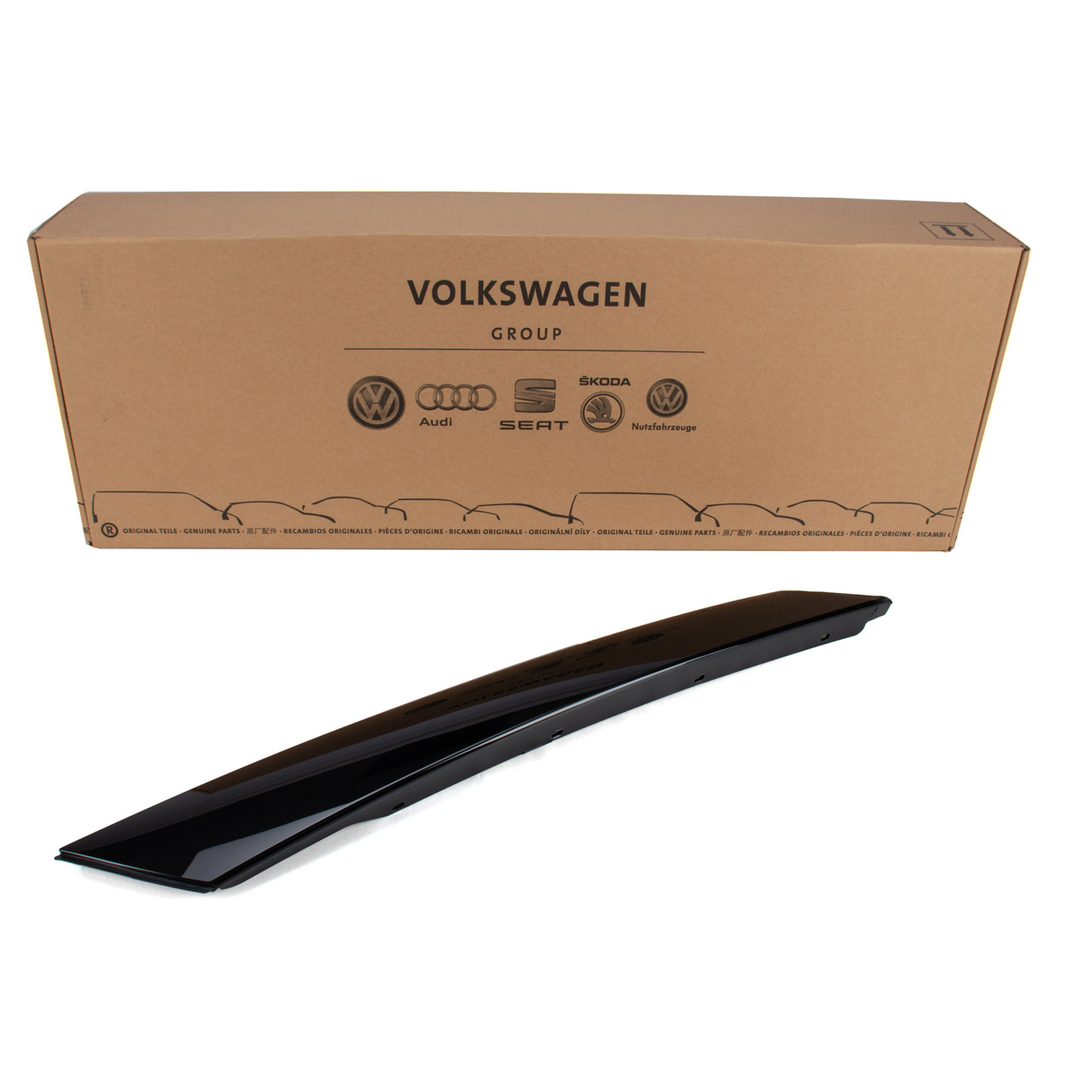 ORIGINAL Skoda cover panel A-pillar Fabia 2 front left 5J6853263A