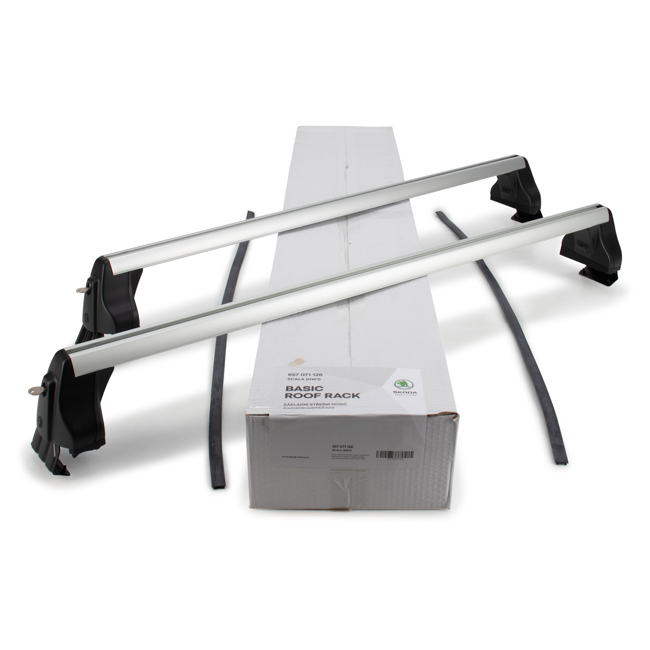 ORIGINAL Skoda roof rack base rack ALU Scala NW1 Sportback 657071126