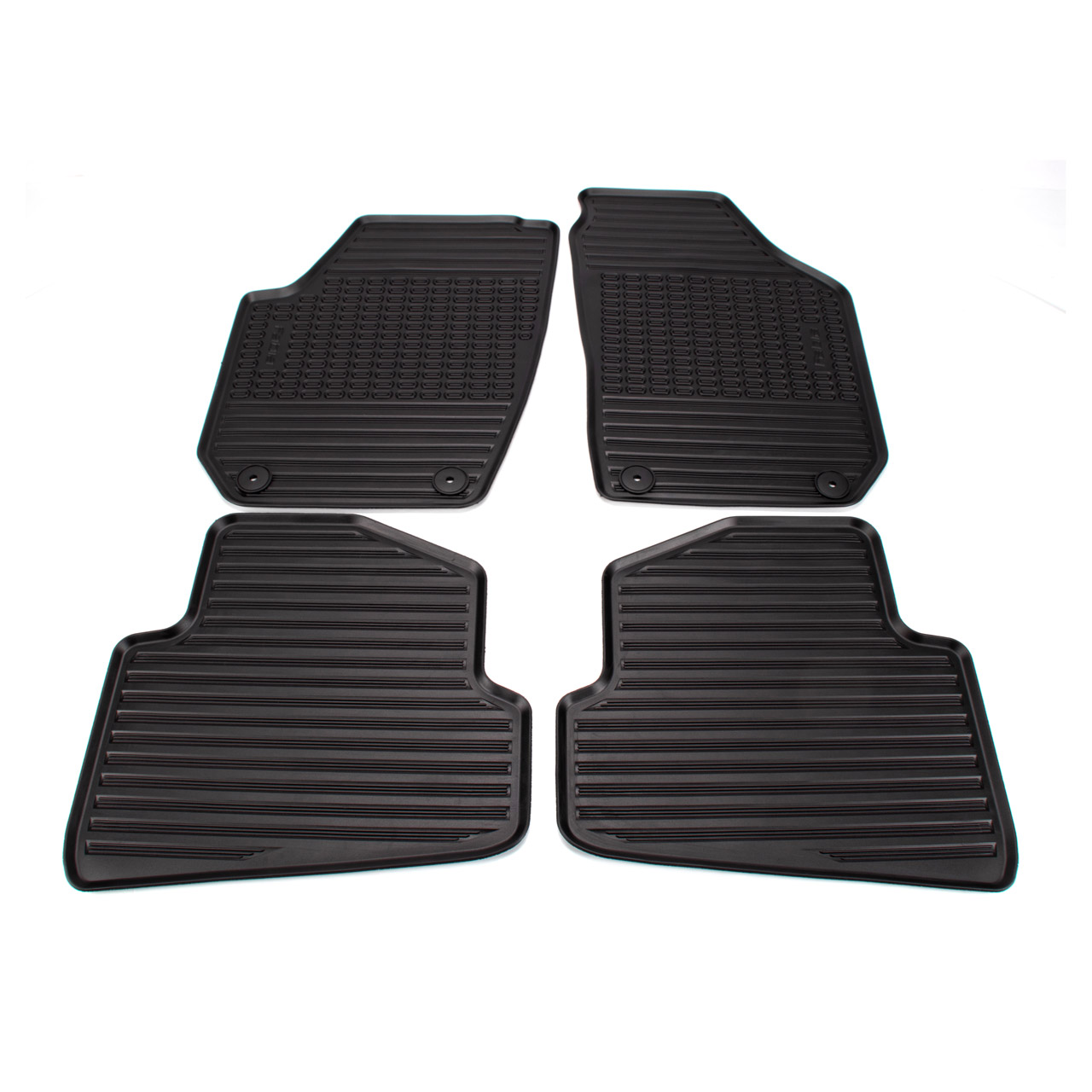 ORIGINAL Skoda rubber mats Floor mats Car mats Fabia 2 from 2010 4-piece 5J1061550