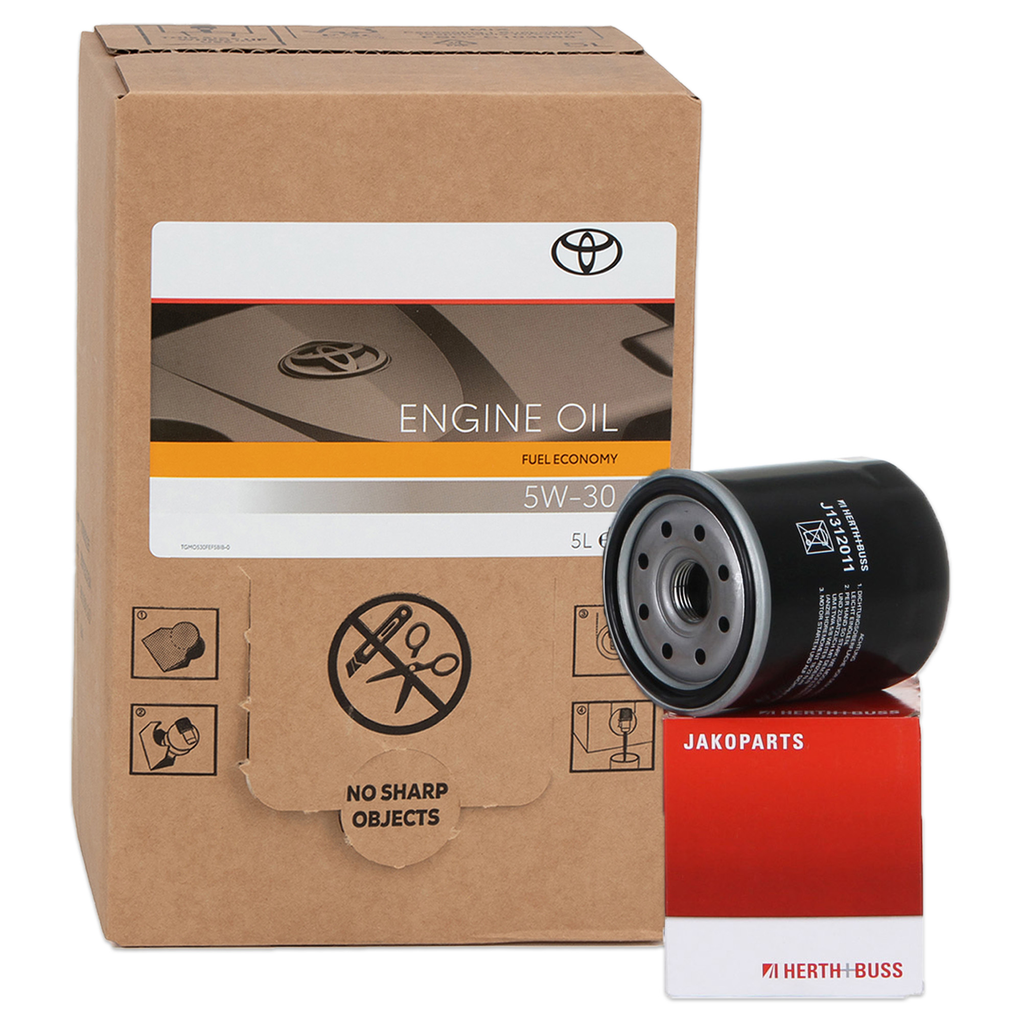 5L 5 Liter ORIGINAL Toyota Motor&ouml;l 5W30 + H+B &Ouml;lfilter Celica Corolla Celica Yaris