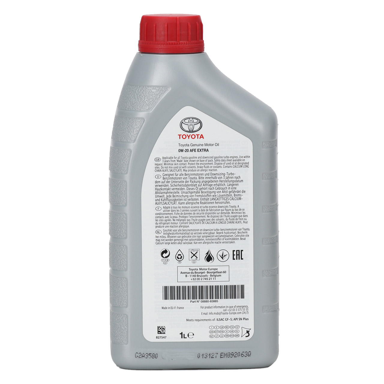 Original TOYOTA Motor oils - 08880-86296 | myparto