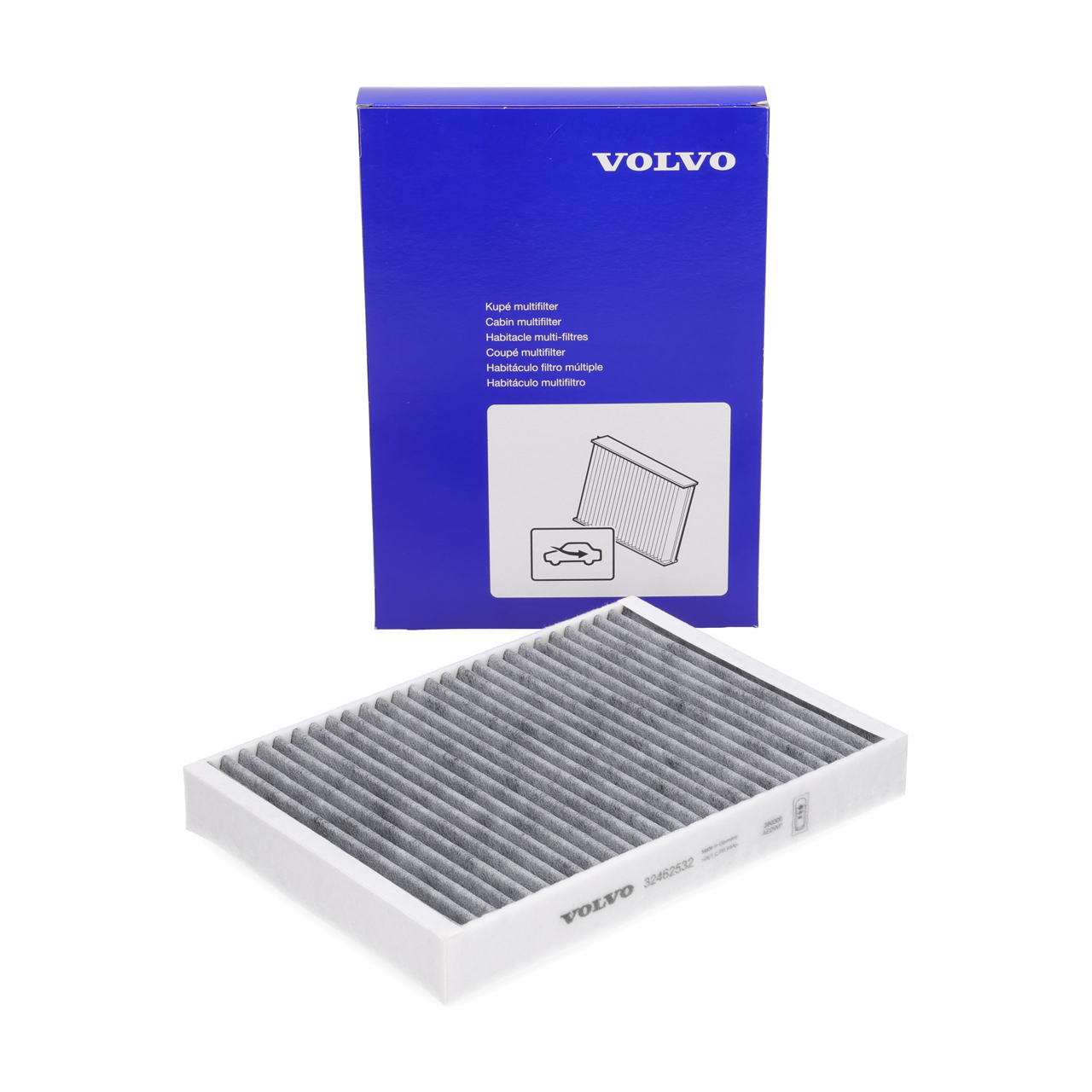 ORIGINAL VOLVO Innenraumfilter Aktivkohlefilter XC60 2 XC90 2 V60 2 S60 3 EX90 32462532