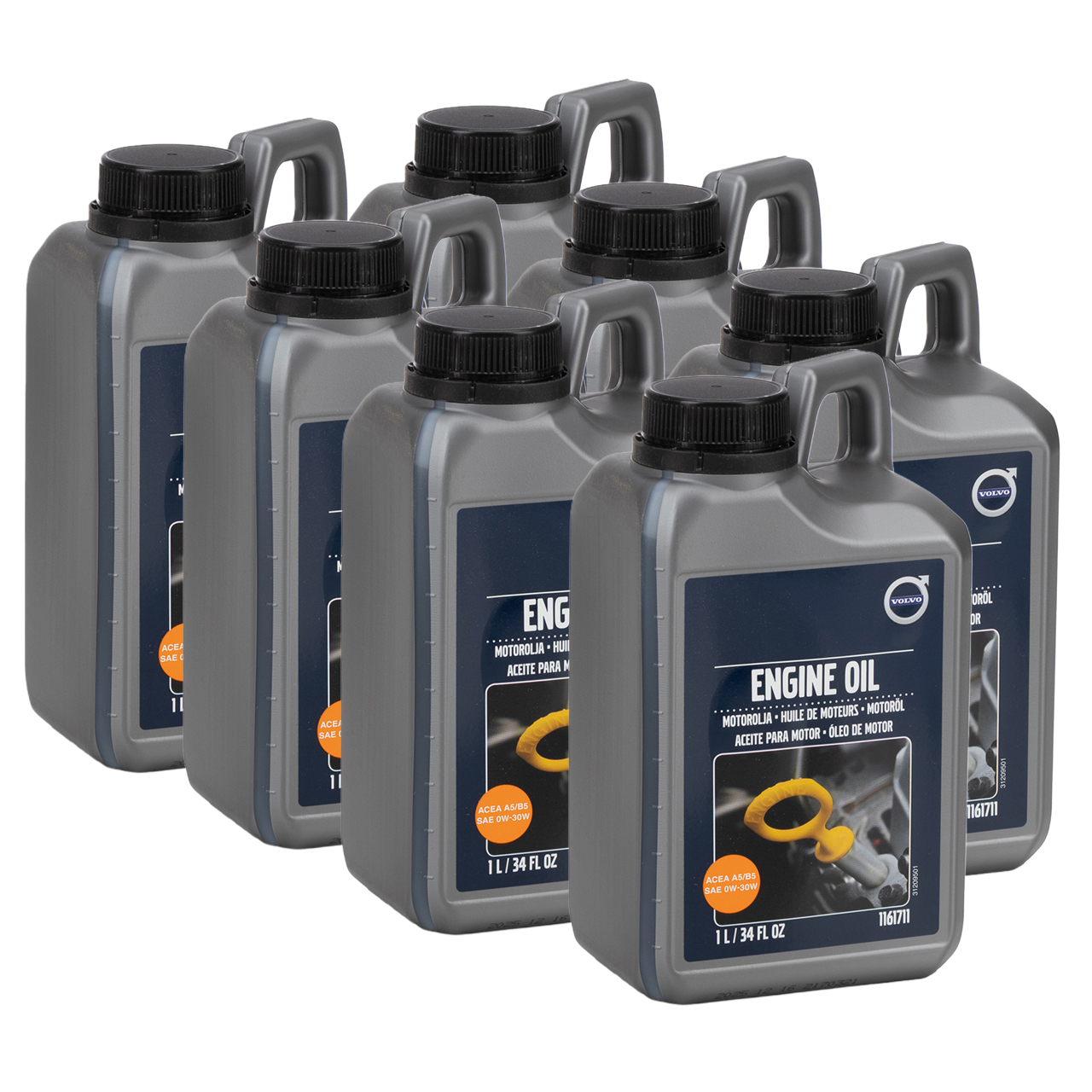 7L 7 Liter ORIGINAL Volvo Motor&ouml;l &Ouml;l SAE 0W30 ACEA A5/B5 1161711