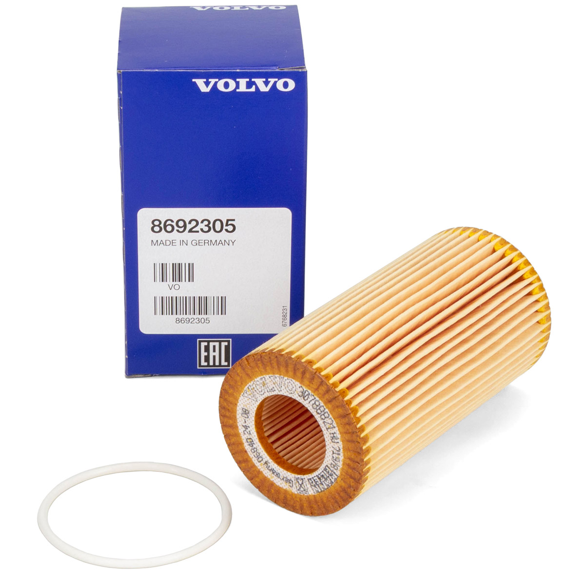 ORIGINAL Volvo Ölfilter Motorölfilter inkl. Dichtung C30 S40 S60 S80 V70 8692305