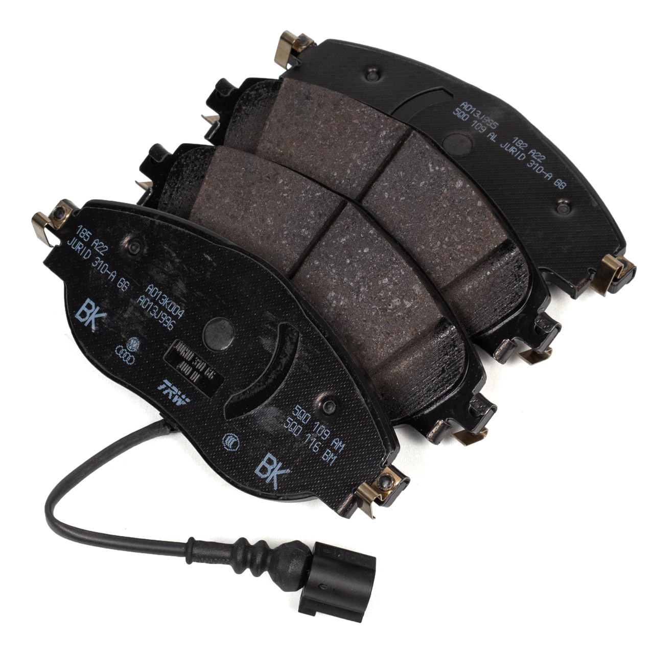 Original VOLKSWAGEN Brake pads - 5Q0 698 151 AJ | myparto