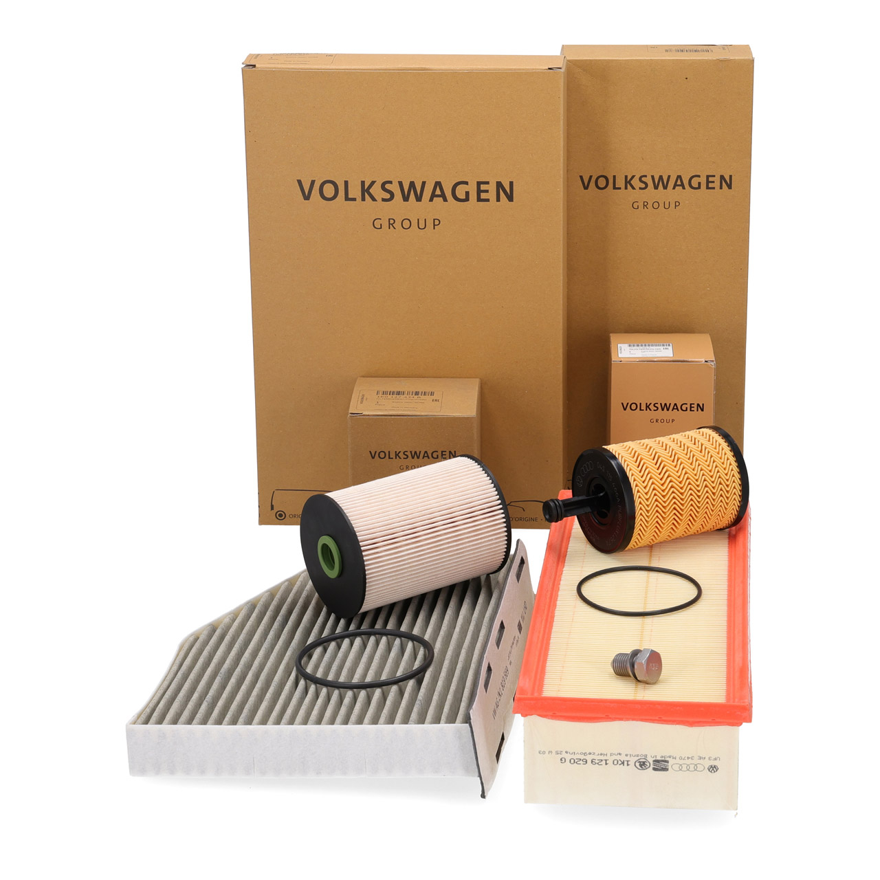ORIGINAL Audi VW Inspektionskit Filterpaket Filterset A3 Golf V VI 1.9/2.0TDI