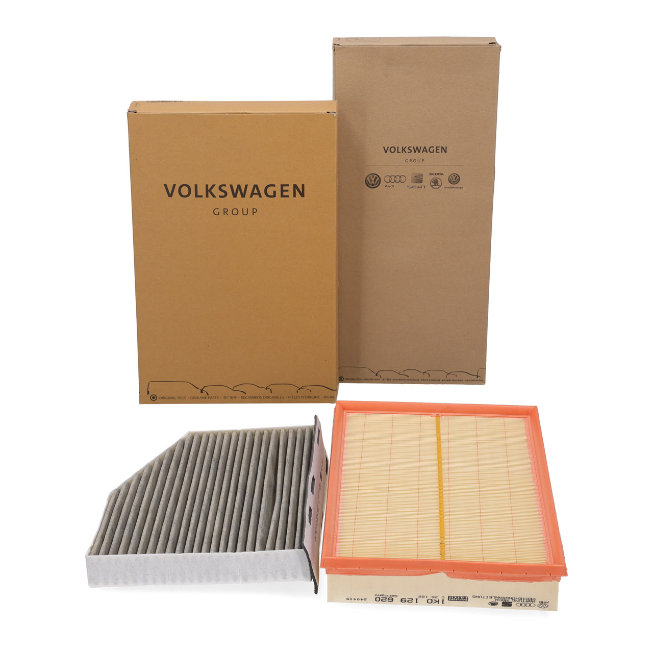 ORIGINAL VW Innenraumfilter + Luftfilter Golf 5 R32 Passat B6 B7 R36 A3 RS3 8P 3.2/3.6 V6