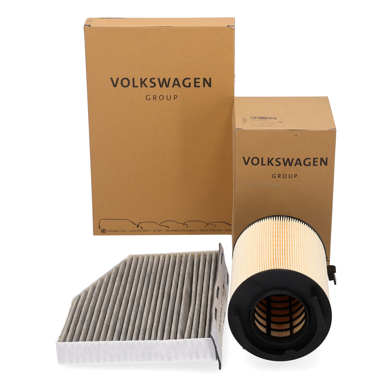ORIGINAL VW Innenraumfilter + Luftfilter Golf 5 6 Passat B6 B7 Tiguan 5N Touran A3 8P