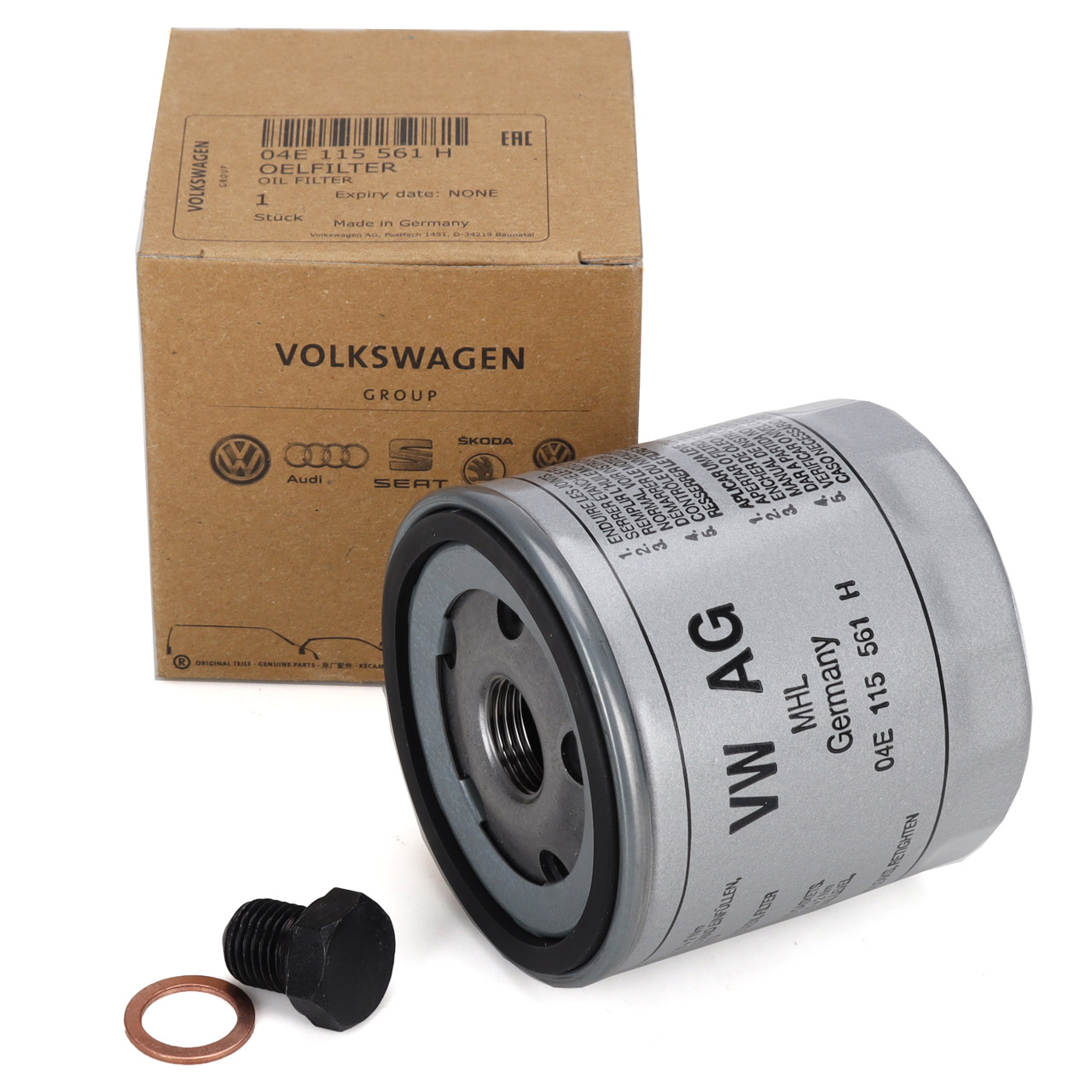 thumbnail image 2 of Genuine VW/Audi Metal Oil Filter 04E-115-561-T – 1.4L/1.5L TSI (2012-2024) 2 of 6