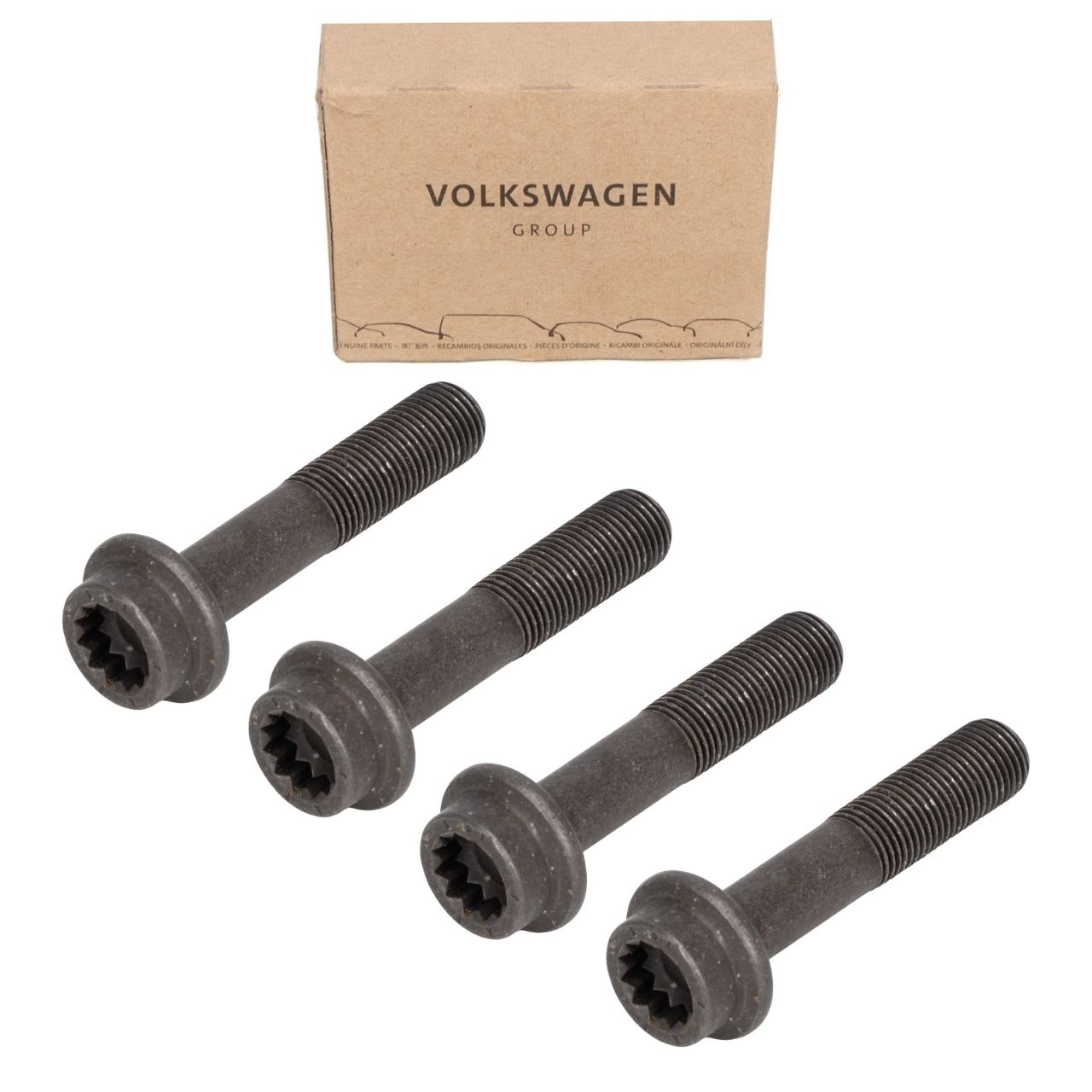 4x ORIGINAL VW Audi Cupra Schraube Zahnrad Nockenwelle M12x1,25 N91042802