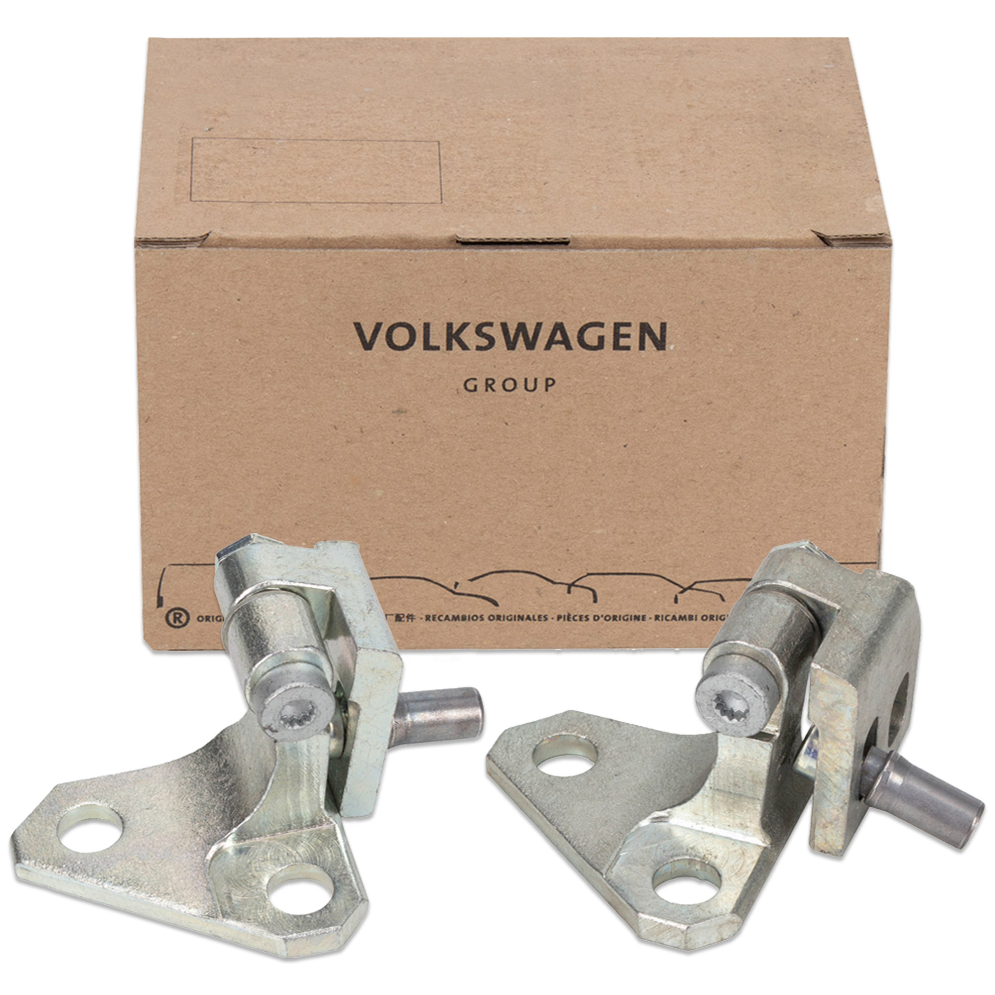 2x ORIGINAL VW door hinge hinge vehicle door Golf 5 6 / Plus Jetta 3 front top