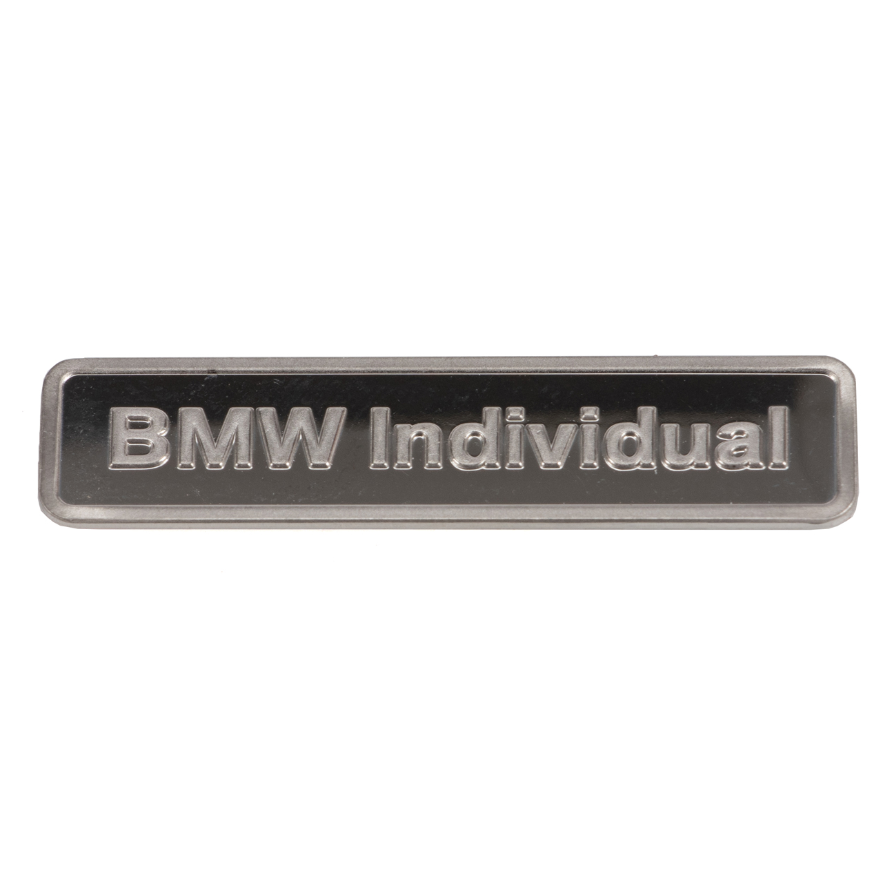 ORIGINAL BMW Emblem Schriftzug BMW Individual Felge 3er E46 E90-93 5er E60 F10 36137897226