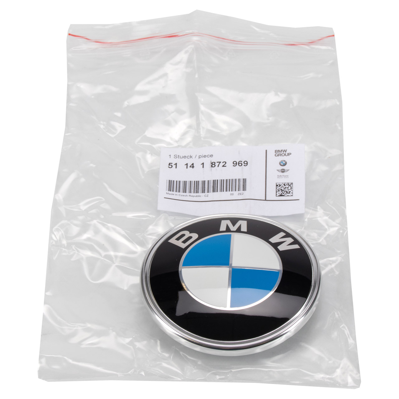 ORIGINAL BMW Emblem Heckklappe Zeichen 3er E30 5er E28 Z3 E36 51141872969