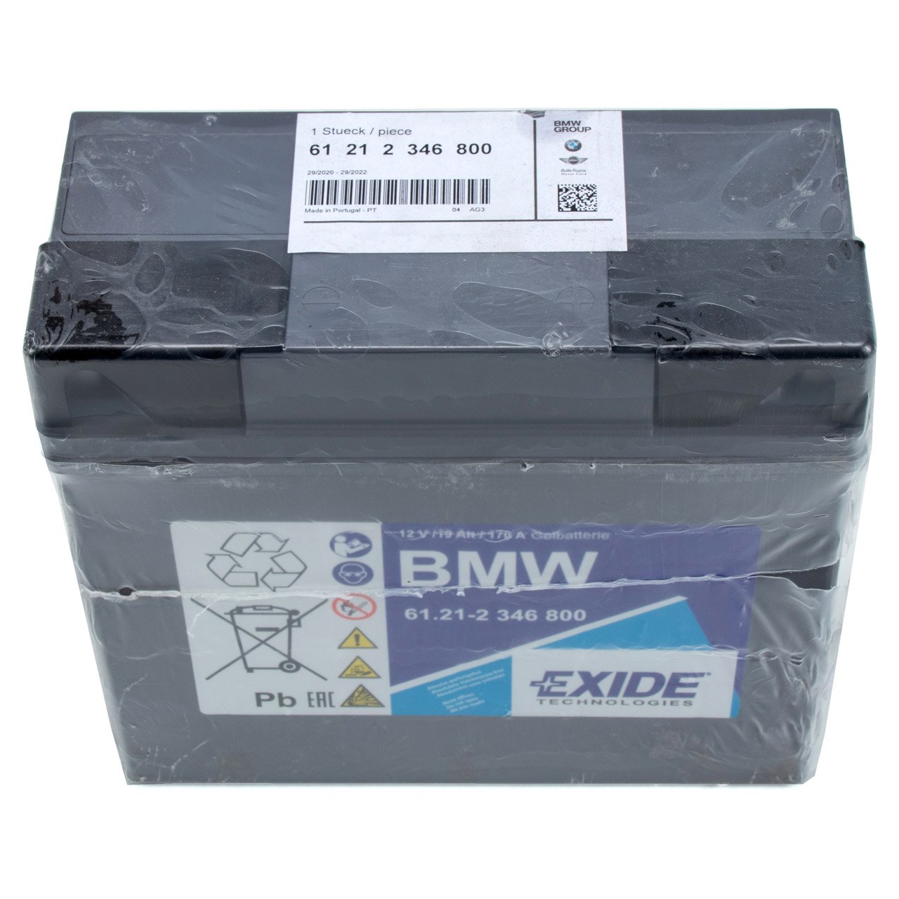 ORIGINAL BMW EXIDE GEL GEL12-19 Motorrad Batterie 12V 19Ah 61212346800