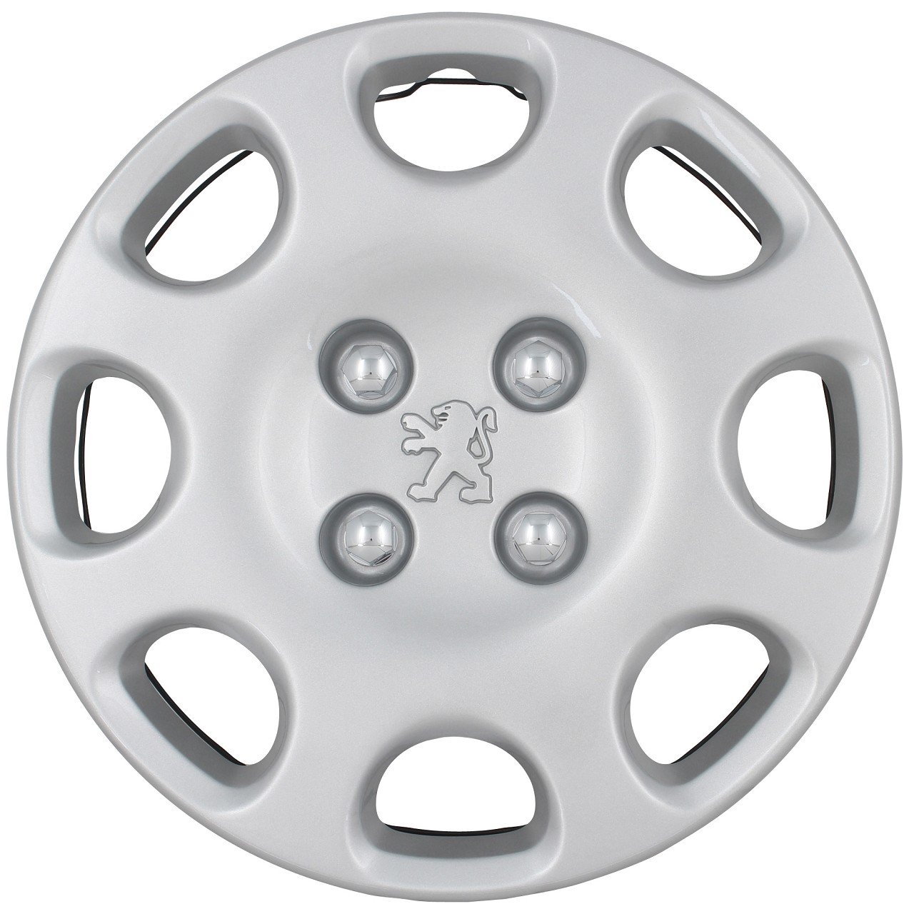 1x ORIGINAL Peugeot Radkappe Radblende 14 Zoll Silber CUBA 9648316280