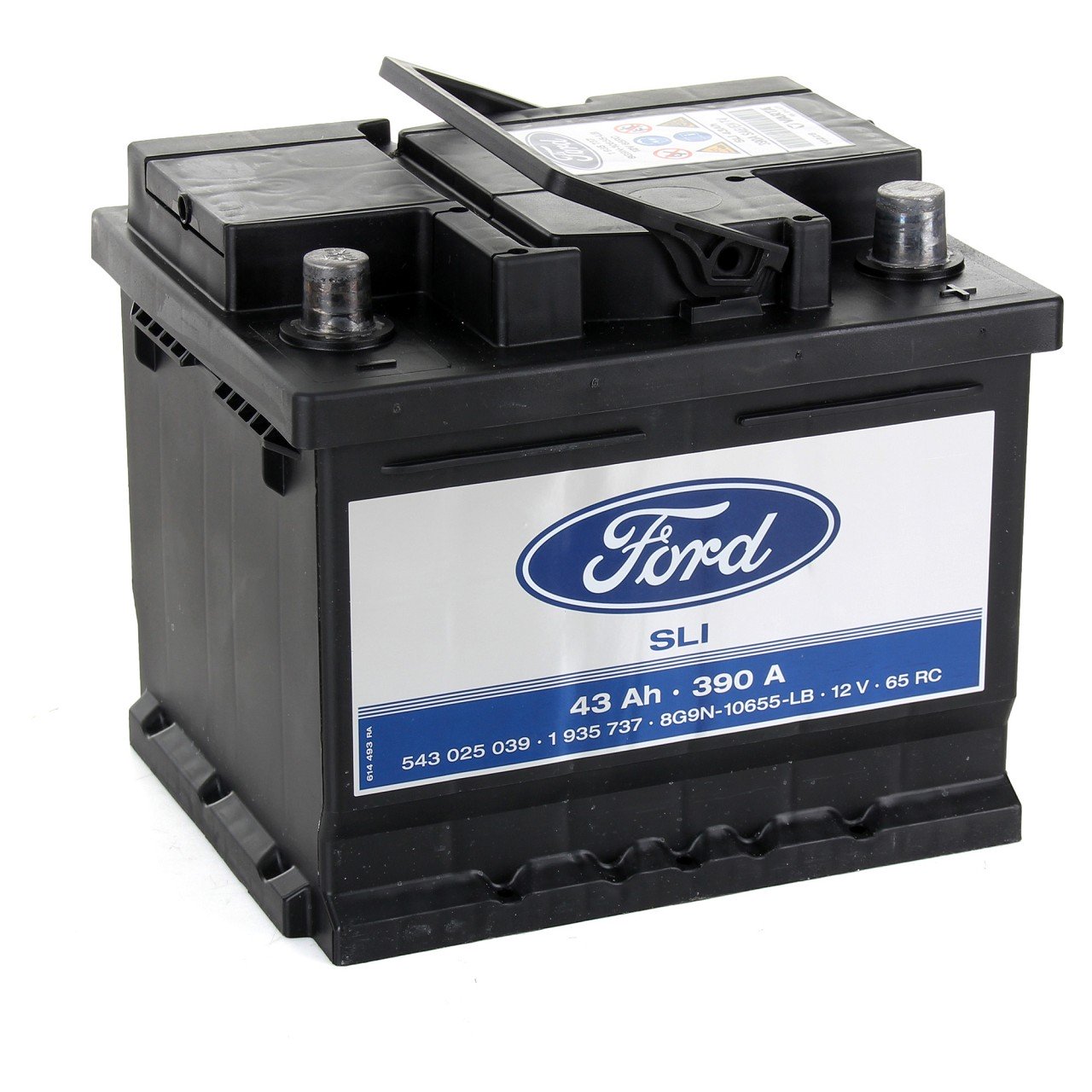 ORIGINAL Ford Autobatterie Batterie Starterbatterie 12V 43Ah 390A 1935737