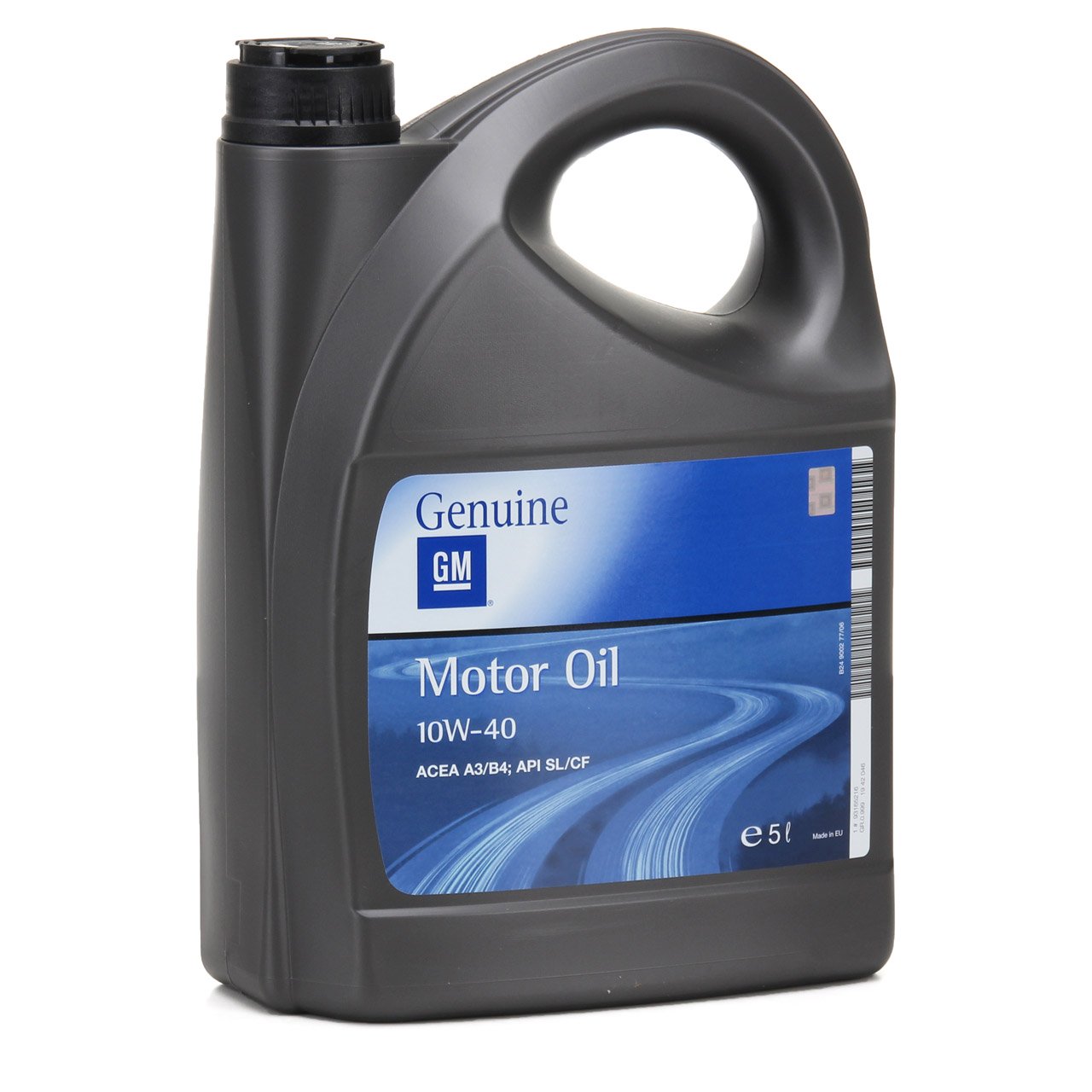 5L 5 Liter ORIGINAL GM Opel Motoröl Öl 10W40 ACEA A3/B4 API SL/CF 93165216