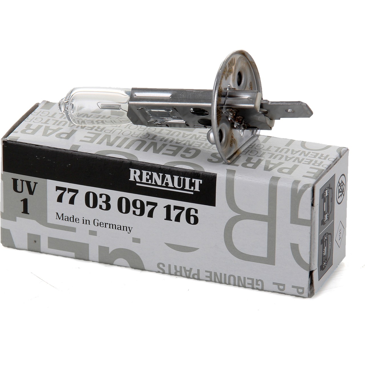 ORIGINAL Renault Halogenlampe H1 12V 55W P14.5s (1 Stück) 7703097176