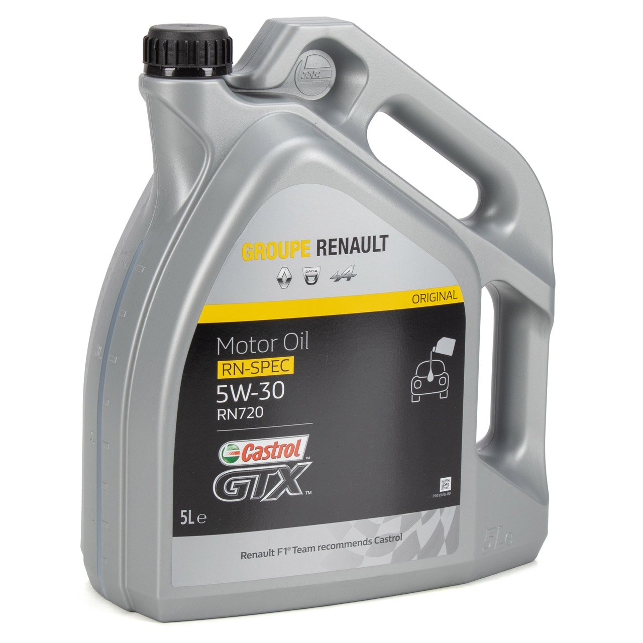 5L 5 Liter ORIGINAL Renault Motoröl Öl CASTROL GTX RN-SPEC 5W30 RN720 7711943687